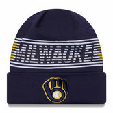 Milwaukee Brewers Authentic 2024 MLB Clubhouse New Era Beanie Knit - Taass online
