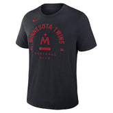 Minnesota Twins Early Work 2026 MLB Authentic Tri-Blend T-Shirt Navy - Taass discount