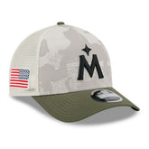 Minnesota Twins 2025 MLB Armed Forces 9FORTY M-Crown A-Frame Snapback Cap - Taass near me