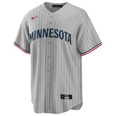 Minnesota Twins Nike MLB Road Jersey Gray - Taass near me