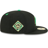 New York Mets 2026 St. Patrick's Day MLB Authentic 59FIFTY Cap Black - Taass near me