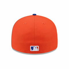 New York Mets 2026 MLB Authentic Spring Training 59FIFTY Pre-Curved Cap Orange - Taass US