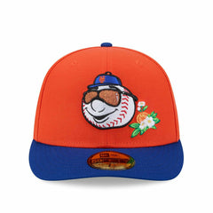New York Mets 2026 MLB Authentic Spring Training 59FIFTY Pre-Curved Cap Orange - Taass US