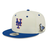 New York Mets Mascot Pin 9FIFTY Snapback Cap - Taass for sale