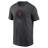 New York Mets City Connect Nike MLB T-Shirt Anthracite - Taass for sale
