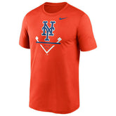 New York Mets Icon Nike Legend MLB T-Shirt Orange - Taass sale