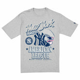 New York Yankees Sport Classics Oversized MLB T-Shirt Gray - Taass discount
