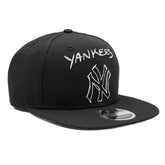 New York Yankees Scribble New Era Original Fit 9FIFTY MLB Snapback Cap - Taass sale