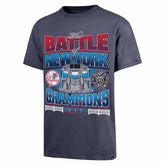 New York Yankees 2000 Subway Series '47 Drop Shoulder MLB T-Shirt Navy - Taass for sale
