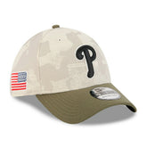 Philadelphia Phillies 2025 MLB Armed Forces New Era 39THIRTY Flex Cap - Taass sale