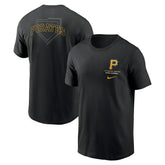 Pittsburgh Pirates Primetime 2-Hit T-Shirt Black - Taass US