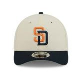 San Diego Padres MLB City Connect 9FORTY M-Crown Snapback Cap Natural - Taass sale