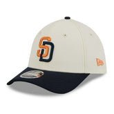 San Diego Padres MLB City Connect 39THIRTY M-Crown Flex Cap Natural - Taass for sale