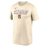 San Diego Padres City Connect Legend MLB T-Shirt Natural - Taass sale