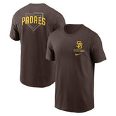 San Diego Padres Primetime 2-Hit T-Shirt Brown - Taass sale