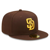 San Diego Padres Authentic New Era 59FIFTY Fitted MLB Cap Game - Taass sale