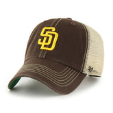 San Diego Padres Trawler '47 Clean Up Trucker MLB Cap - Taass US