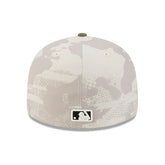 San Diego Padres 2025 MLB Authentic Armed Forces Pre-Curved 59FIFTY Fitted Cap - Taass for sale