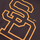 San Diego Padres 1969 Cooperstown Club MLB Hoodie Brown - Taass for sale
