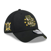 San Diego Padres 2024 MLB Armed Forces New Era 39THIRTY Flex Cap Black - Taass sale