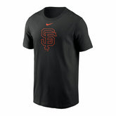 San Francisco Giants Large Logo MLB T-Shirt Black - Taass online