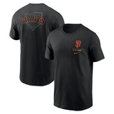 San Francisco Giants Primetime 2-Hit T-Shirt Black - Taass near me