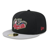Sacramento River Cats MiLB Batting Practice Authentic 59FIFTY Fitted Cap Black - Taass discount