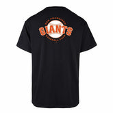 San Francisco Giants Alternate Logo Backer '47 Echo MLB T-Shirt Black - Taass discount