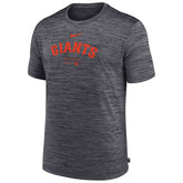 San Francisco Giants 2024 MLB Authentic Practice Nike Velocity T-Shirt Gray - Taass for sale