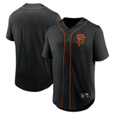 San Francisco Giants Fanatics Foundation MLB Fan Jersey Black - Taass US