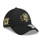 San Francisco Giants 2024 MLB Armed Forces New Era 39THIRTY Flex Cap Black - Taass near me