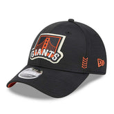 San Francisco Giants 2024 MLB Clubhouse New Era Stretch-Snap 9FORTY Cap Black - Taass discount