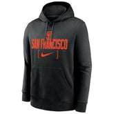 San Francisco Giants Nike Club Slack MLB Hoodie Black - Taass for sale