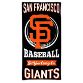 San Francisco Giants Slogan WinCraft MLB Beach Towel - Taass US