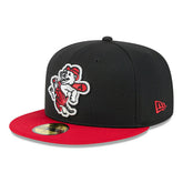 Arkansas Travelers MiLB Batting Practice Authentic 59FIFTY Fitted Cap Black - Taass online