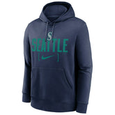 Seattle Mariners Nike Club Slack MLB Hoodie Navy - Taass sale