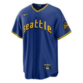 Seattle Mariners Nike City Connect MLB Jersey Blue - Taass discount