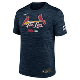 St. Louis Cardinals City Connect 2026 MLB Authentic Velocity T-Shirt Navy - Taass for sale