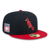 St. Louis Cardinals 2025 MLB Hall of Fame 59FIFTY Fitted Cap Navy - Taass near me