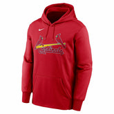 St. Louis Cardinals Wordmark Nike Therma Dri-FIT MLB Hoodie Red - Taass online
