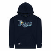 Tampa Bay Rays Team Logo New Era MLB Hoodie Navy - Taass US