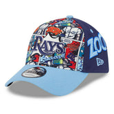 Tampa Bay Rays 2025 MLB Players' Weekend 9FORTY A-Frame Snapback Cap - Taass near me