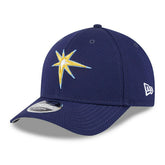 Tampa Bay Rays 2025 MLB Clubhouse 9FORTY M-Crown Snapback Cap Navy - Taass sale