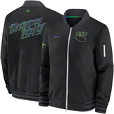 Tampa Bay Rays 2024 City Connect MLB Authentic Nike Bomber Jacket - Taass for sale