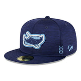 Tampa Bay Rays 2024 MLB Clubhouse New Era 59FIFTY Fitted Cap Navy - Taass discount