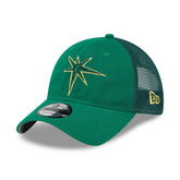 Tampa Bay Rays 2023 St. Patrick's Day New Era 9TWENTY MLB Cap Green - Taass discount