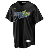 Tampa Bay Devil Rays Cooperstown Collection Nike MLB Jersey Black - Taass US