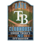 Tampa Bay Rays WinCraft MLB Clubhouse Wood Sign - Taass online
