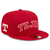 Texas Rangers MLB City Connect Fan Pack 59FIFTY Fitted Cap Red - Taass near me