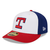 Texas Rangers 2025 MLB Batting Practice New Era Low Profile 59FIFTY Fitted Cap - Taass near me